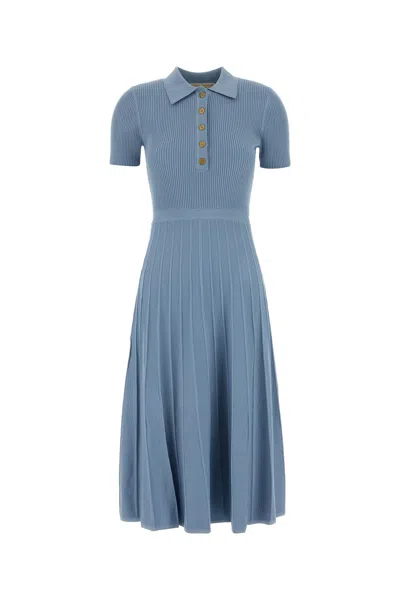 Michael Michael Kors Light-blue Knit Dress