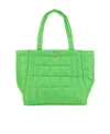 Michael Michael Kors Lilah Large Quilted Tote Bag In Green