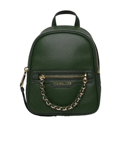 Michael Michael Kors Logo Backpack In Black