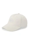 Michael Michael Kors Logo Baseball Cap In Off White