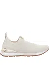 Michael Michael Kors Logo-detail Slip-on Sneakers In Neutral