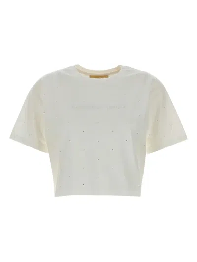 Michael Michael Kors Michael By Michael Kors White Cotton T Shirt