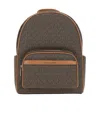 Michael Michael Kors Logo-lettering Backpack In Brown