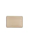 Michael Michael Kors Jet Set Card Holder In Nude
