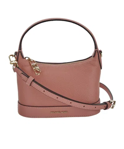Michael Michael Kors Logo-lettering Mini Bag In Pink