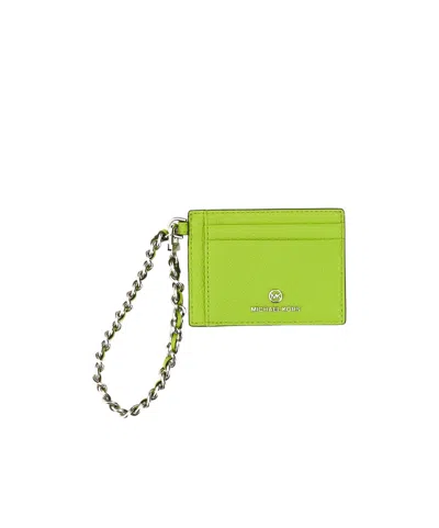 Michael Michael Kors Logo Plaque Card Holder In No