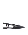 Michael Michael Kors Logo-plaque Leather Pumps In Black