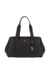 Michael Michael Kors Logo-plaque Tote Bag In Brown
