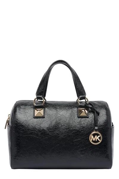Michael Michael Kors Grayson Handbag In Black