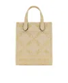 Michael Michael Kors Logo-print Canvas Tote Bag In Nude
