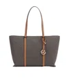 Michael Michael Kors Logo-print Tote Bag In Black