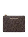 Michael Michael Kors Logo-print Zip-around Wallet