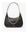 Michael Michael Kors Logo Shoulder Bag In Black