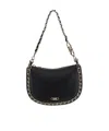 Michael Michael Kors Kendall Leather Clutch Bag In Black