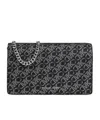 Michael Michael Kors Jet Set Schultertasche In Black