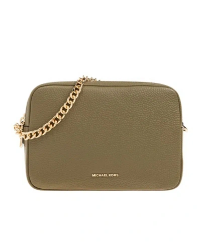 Michael Michael Kors Logo Shoulder Bag In Brown