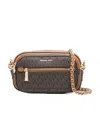 Michael Michael Kors Jet Set Crossbody Bag In Brown