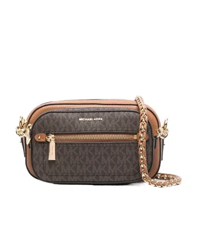 Michael Michael Kors Jet Set Crossbody Bag In Brown