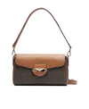 Michael Michael Kors Logo Shoulder Bag In Brown