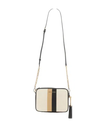 Michael Michael Kors Logo Shoulder Bag In Nude