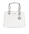 Michael Michael Kors Cynthia Tote Bag In White