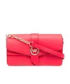 Michael Michael Kors Greenwich Leather Crossbody Bag In Red