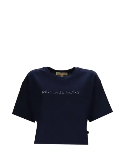 Michael Michael Kors Michael By Michael Kors T Shirt With Logo In Black