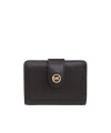 Michael Michael Kors Mk Charm Md Tab Pckt Bifold-tu Nd Michael By Michael Kors Female In Black