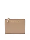 Michael Michael Kors Empire Grainy Leather Wallet In Brown