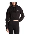 Michael Michael Kors Long Sleeve Short Sweater In Black