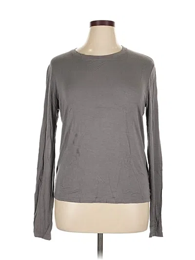 Pre-owned Michael Michael Kors Long Sleeve T-shirt In Gray
