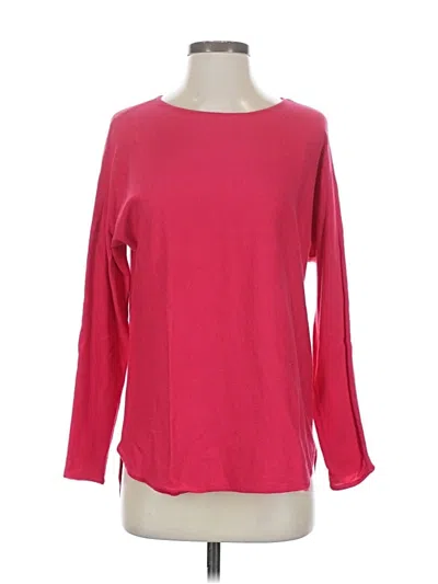 Pre-owned Michael Michael Kors Long Sleeve T-shirt In Pink