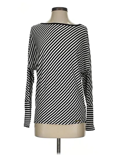 Pre-owned Michael Michael Kors Long Sleeve T-shirt In Black