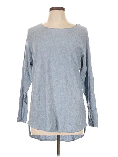 Pre-owned Michael Michael Kors Long Sleeve T-shirt In Blue