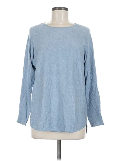 Pre-owned Michael Michael Kors Long Sleeve T-shirt In Blue