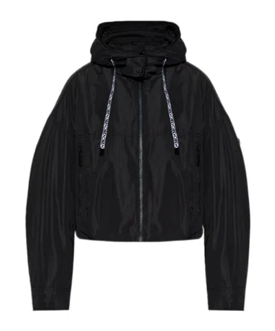 Michael Michael Kors Hooded Jacket In Black