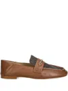 Michael Michael Kors Lordsy Lena Loafers In Brown