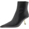 Michael Michael Kors Luna Womens Leather Pointed Toe Booties In Black
