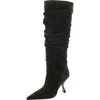Michael Michael Kors Luna Womens Suede Pointed Toe Knee-high Boots In Multi