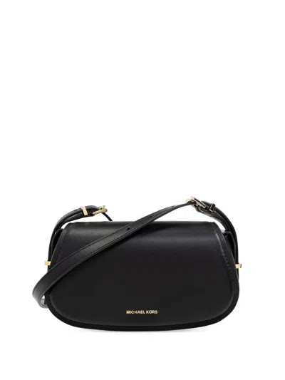 Michael Michael Kors Lydia Small Flat Crossbody In Black