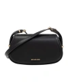 Michael Michael Kors Lydiasmall Flat Crossbody In Black
