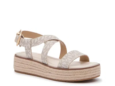 Michael Michael Kors Lynn Espadrille Sandal In Brown