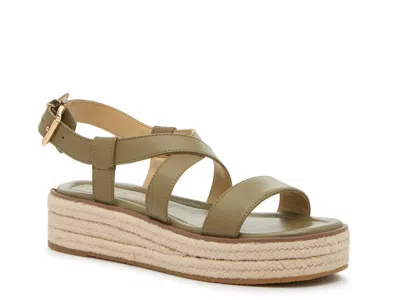 Michael Michael Kors Lynn Espadrille Sandal In Green