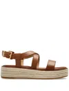 Michael Michael Kors Lynn Sandals In Braun