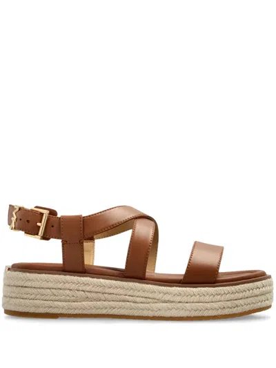 Michael Michael Kors Lynn Espadrille Sandal In Brown