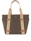Michael Michael Kors Maeve Monogram-print Tote Bag In Marrón