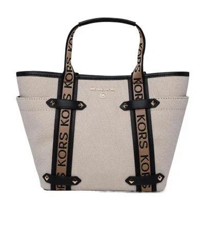Michael Michael Kors Maeve Open Tote Bag In Nude
