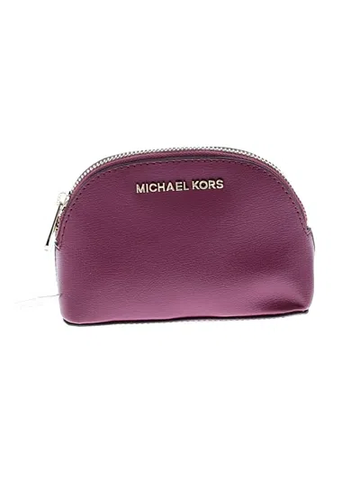 Michael Michael Kors Makeup Bag In Purple