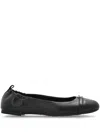 Michael Michael Kors Mandy Ballerina Shoes In Black