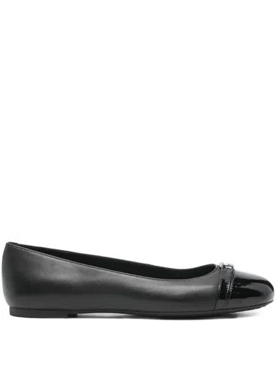 Michael Michael Kors "mandy" Flat Ballet Shoes In Black